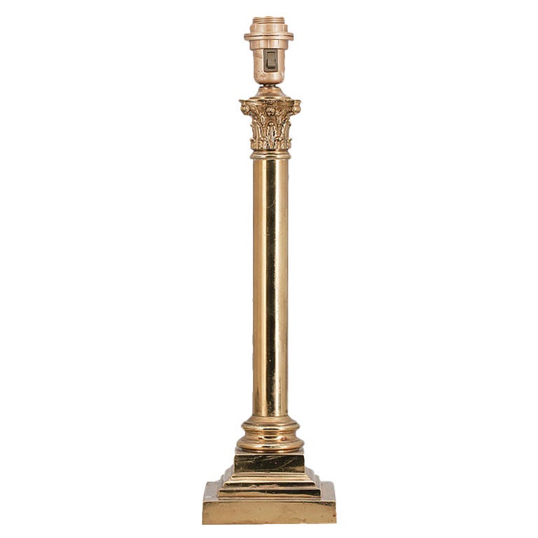 Brass Lamp Empire Style