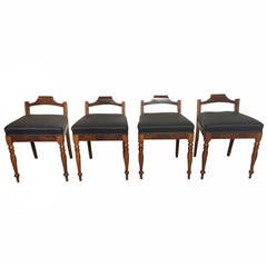 Set of Four Empire Benches