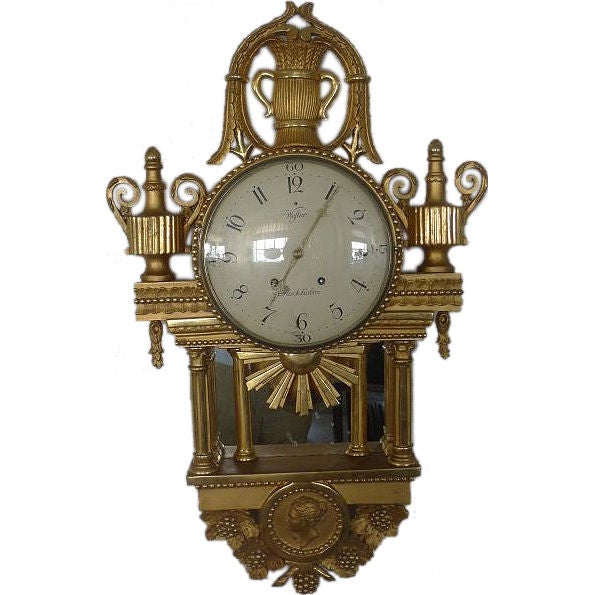 Gustavian Wall Clock