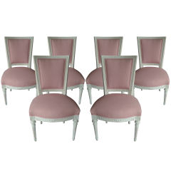 Set of 6 Dining Chairs 1