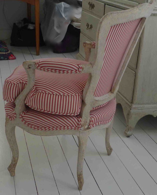 Swedish Rococo Armchair In Good Condition In New York, NY