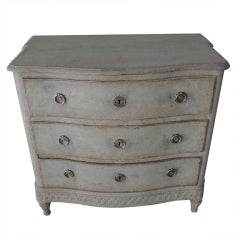 Rare Swedish Gustavian Chest of Drawers