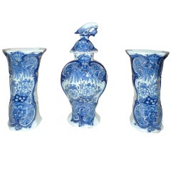 A Set of Rococo Delft