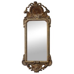 Swedish Transition Rococo/ Gustavian Mirror