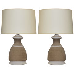 Pair of Bitossi for Rosenthal Netter Lamps