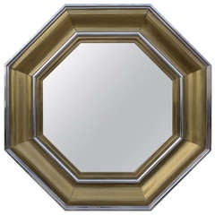 Octagonal Mirror by Michel Pigneres