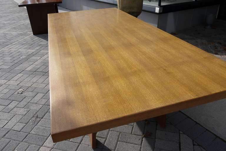 Mid-Century Modern Grande table à manger de Silvio Coppola pour Bernini en vente