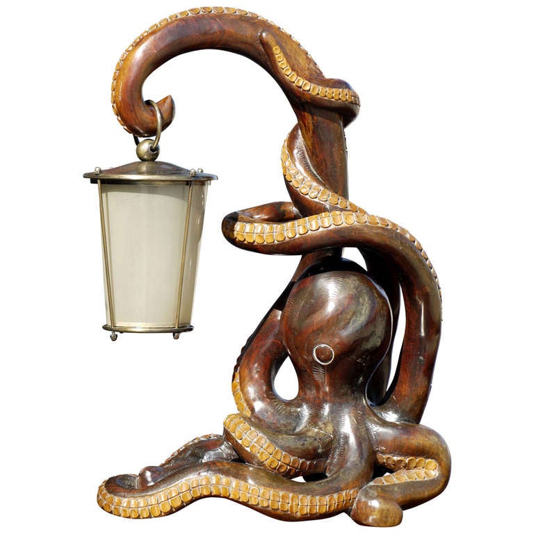 Octopus Lamp by Aldo Tura