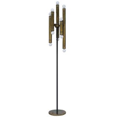 10 Light Italian Floor Lamp