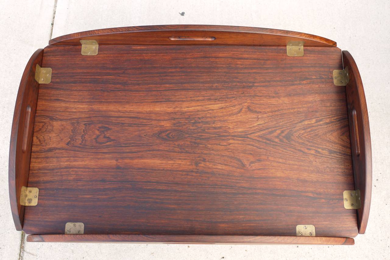 Svend Langkilde Tabletttisch aus Palisanderholz von Illums Bolighus in Dänemark (Moderne der Mitte des Jahrhunderts) im Angebot