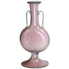 Large Important Murano Vase by Vittorio Zecchin