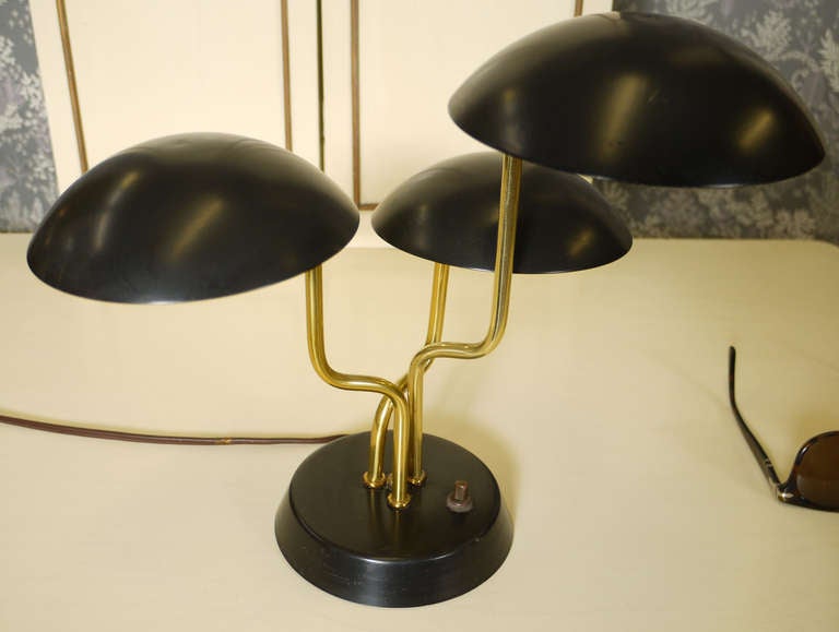 Lamp by Gino Sarfatti for Lightolier In Excellent Condition In Kilmarnock, VA