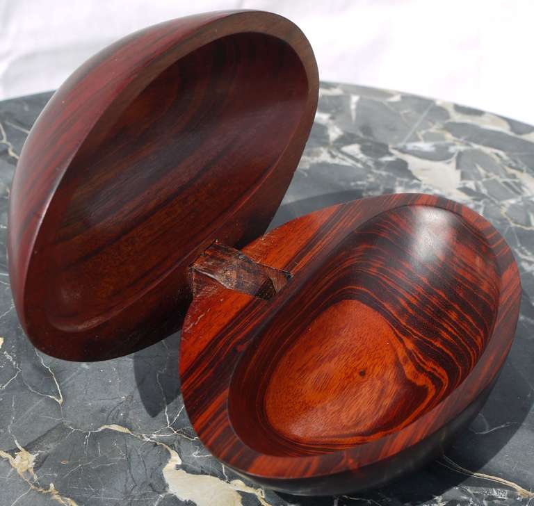 Mexican Don Shoemaker Hinged Cocobolo Box