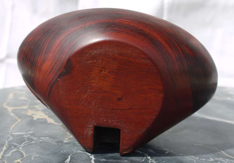 Don Shoemaker Hinged Cocobolo Box In Excellent Condition In Kilmarnock, VA