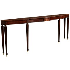 Large Rosewood Console by Paolo Buffa 5