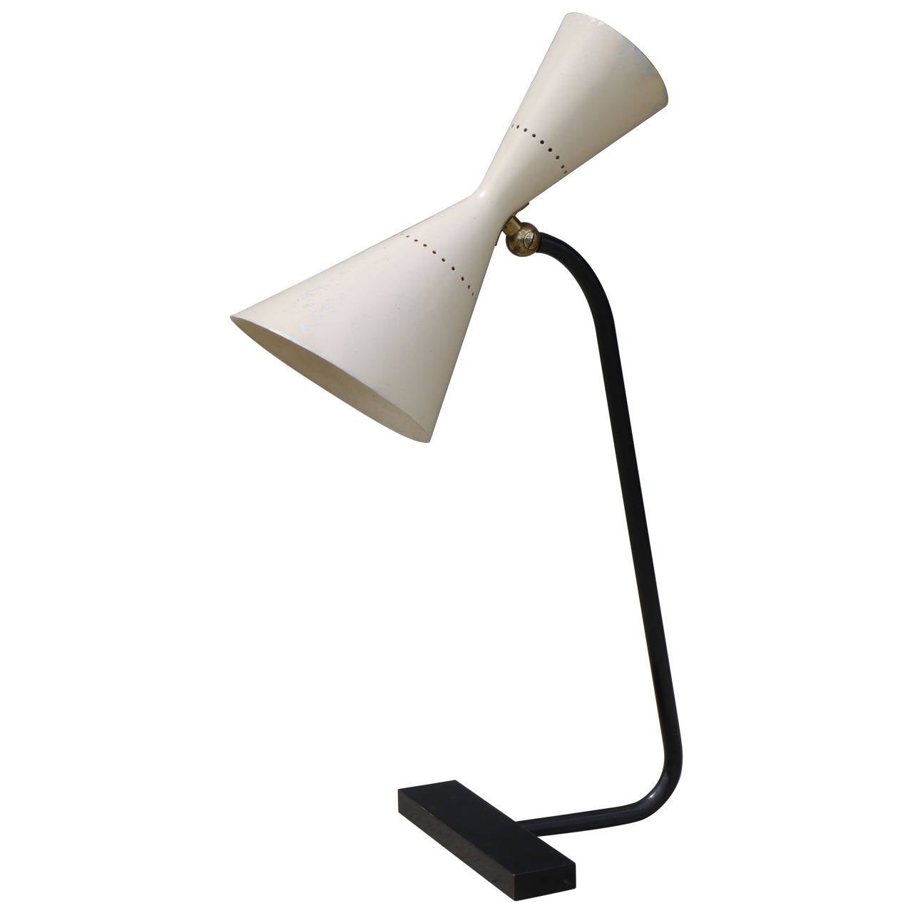 Signed Stilnovo Adjustable Desk Lamp For Sale at 1stdibs