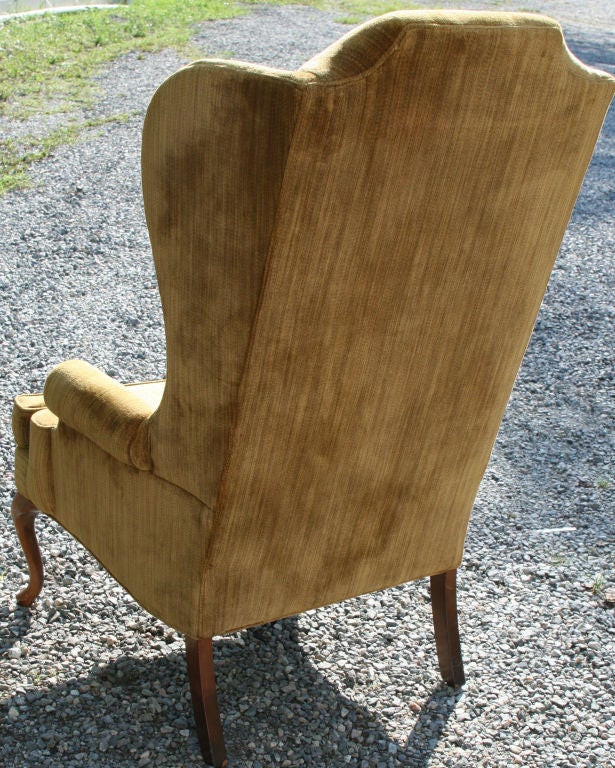 hickory wingback chair