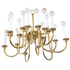 Vintage Eighteen-Light Stiffel Chandelier 9