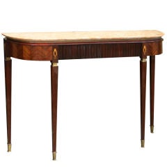 A Stunning Rosewood Console by Paolo Buffa