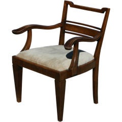 Mahogany Arm Chair attributed to Lajos Kozma 9