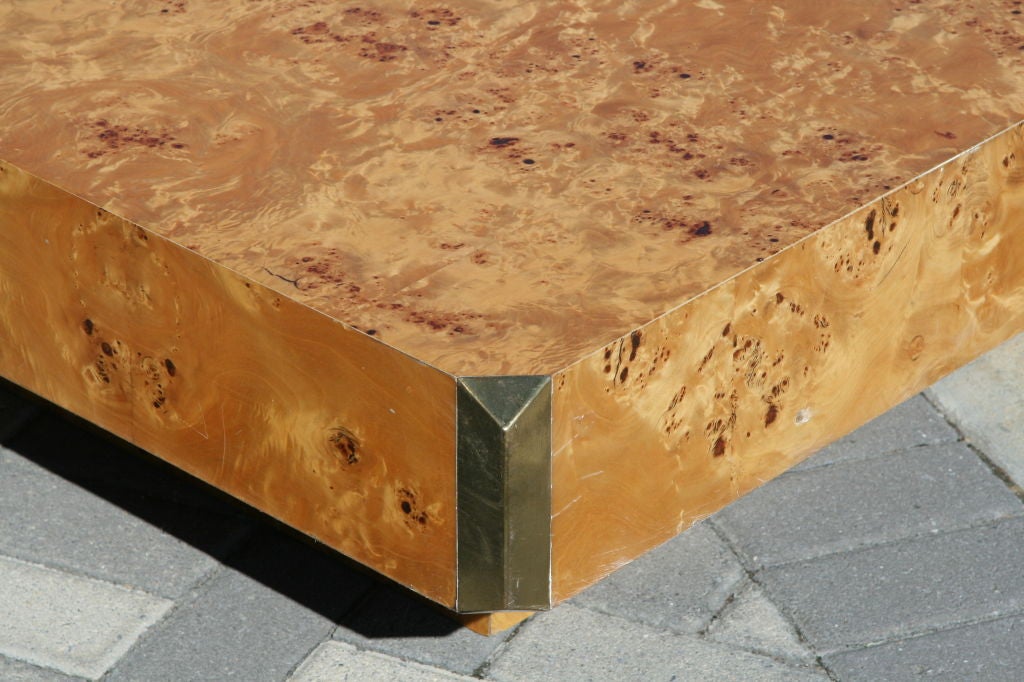 Root Burl Cocktail Table