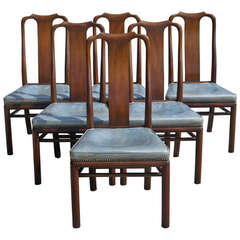 Set of Six Dining Chairs in the Style of Samuel Marx 4