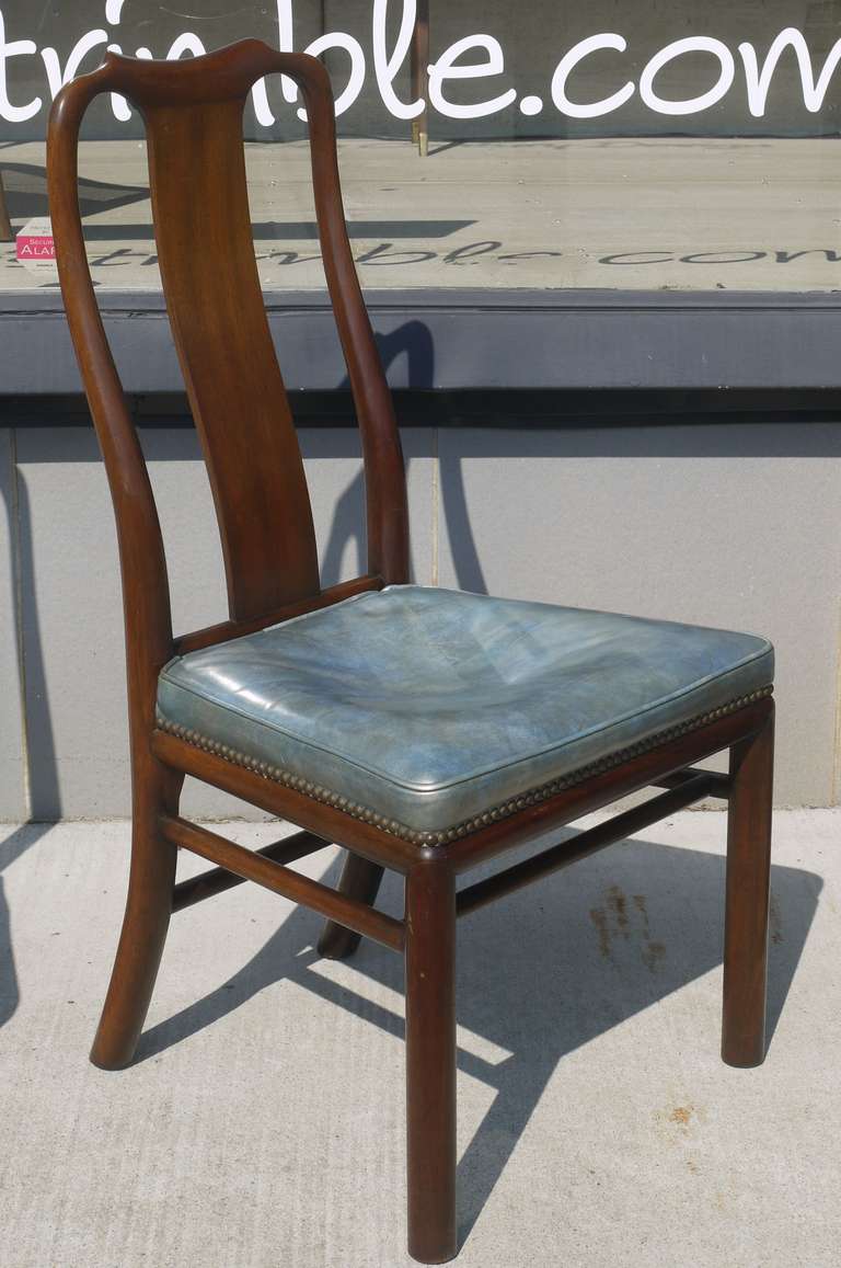 Set of Six Dining Chairs in the Style of Samuel Marx For Sale 1