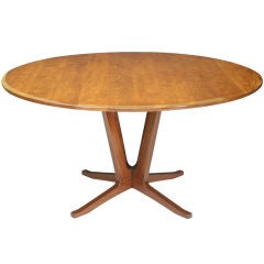 Large Vintage Modernist Italian Dining Table