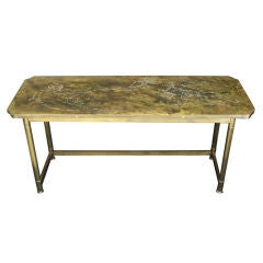 â??After Michelangeloâ?? Console Table by Philip & Kelvin LaVerne