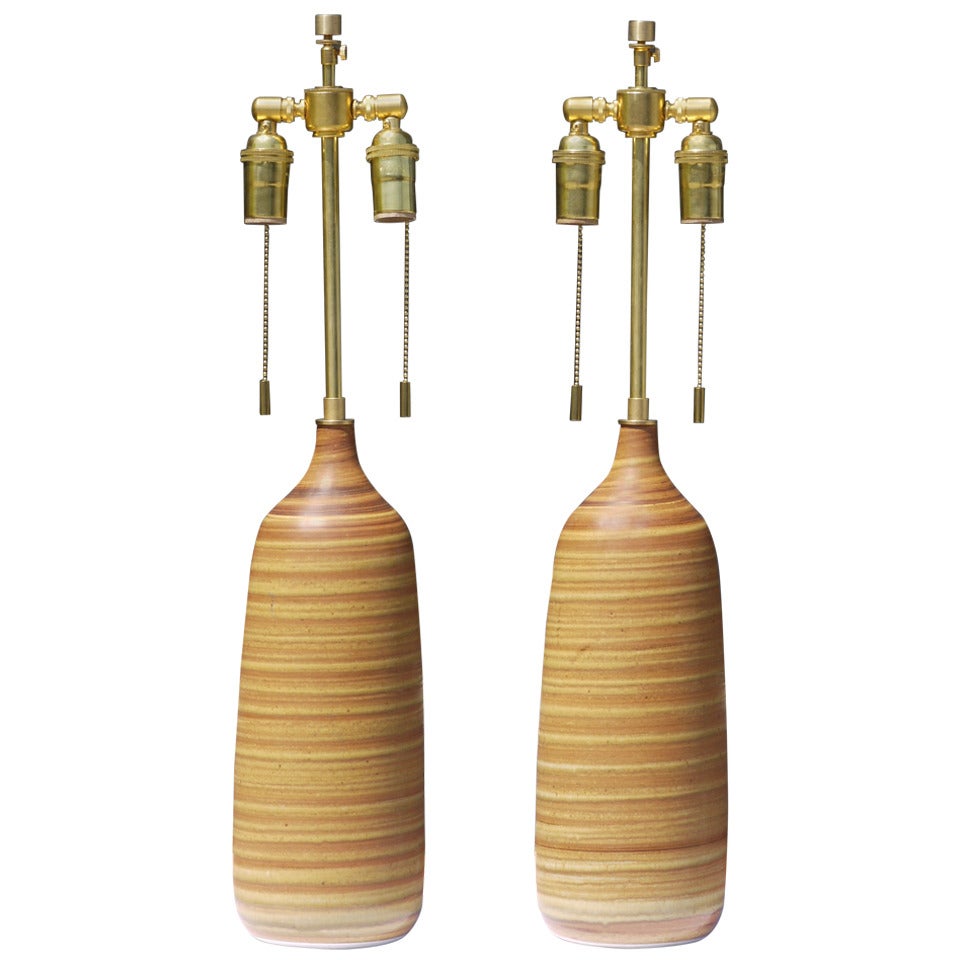 Pair of Lamps by Lotte and Gunnar Bostlund 