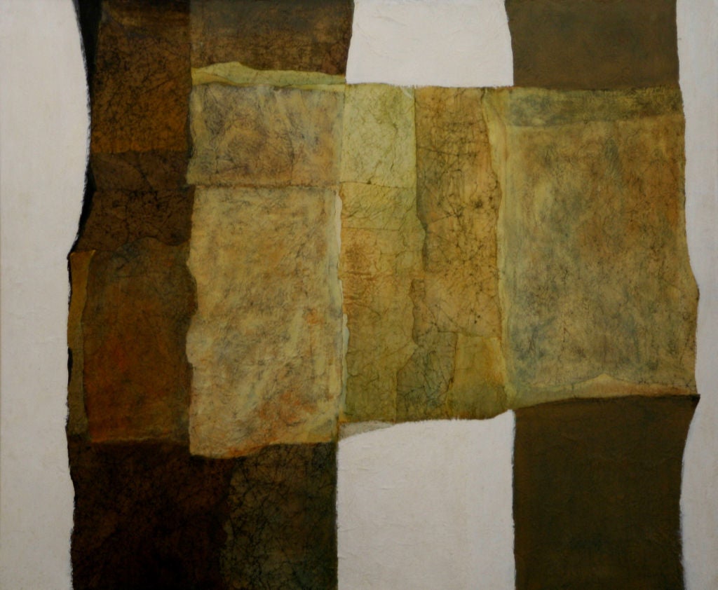 Large Abstract by Charles Sibley entitled 'Monument'