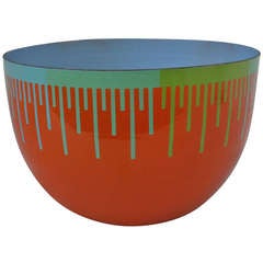 Enamel Bowl by Richard Anuszkiewicz