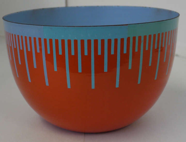 American Enamel Bowl by Richard Anuszkiewicz