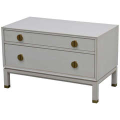 Faux Ivory Low Chest by Dunbar 3