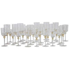Murano Stemware Service for Ten 3