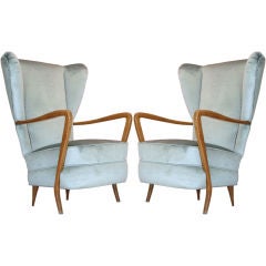 Pair of Paolo Buffa Wingbacks