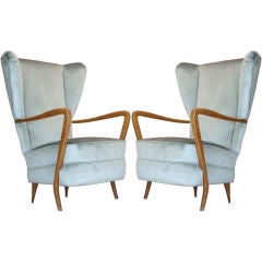 Pair of Paolo Buffa Wingbacks