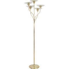 Rare Pietro Chiesa for Fontana Arte Torchiere 10