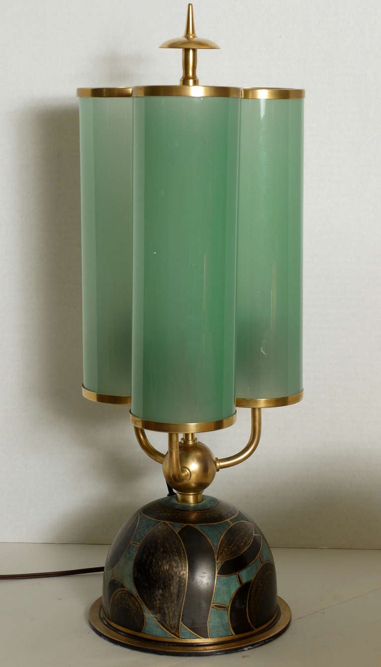 Art Deco Rare Paul Haustein Table Lamp circa 1929