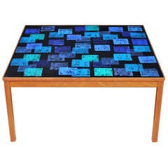 Enameled Cocktail Table by P. Torneman for NK 1