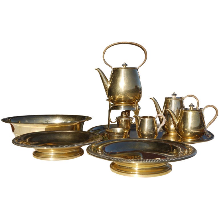 Coffee/Tea Service by Kirby Beard & Co. of Paris