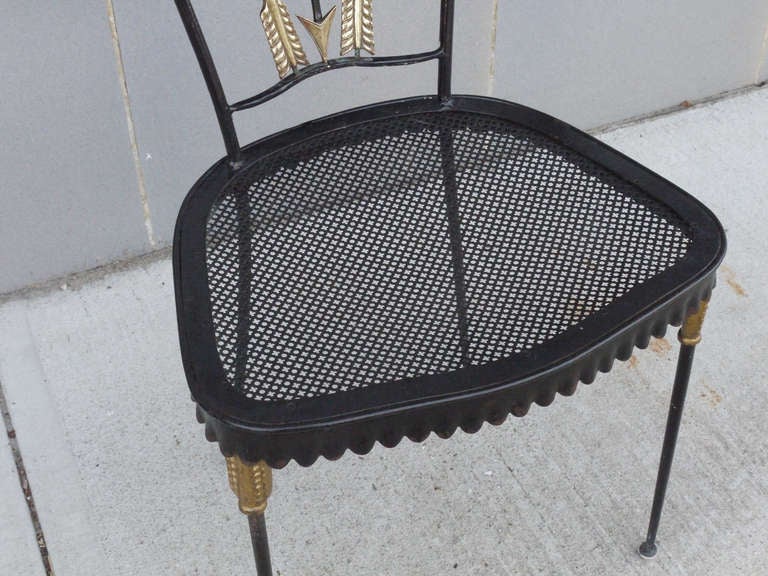 Pair of Arrow Chairs by Tomaso Buzzi In Good Condition In Kilmarnock, VA