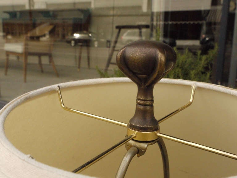 Seguso Scavo Glass Lamp for Sarreid In Excellent Condition In Kilmarnock, VA