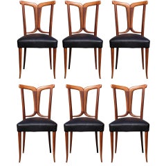 Elegant Set of 6 Italian Dining Chairs 3
