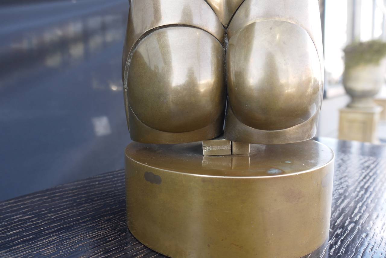 Goliath Sculpture by Miguel Berrocal in Bronze In Excellent Condition In Kilmarnock, VA