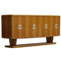 Four Door Italian Ash Credenza
