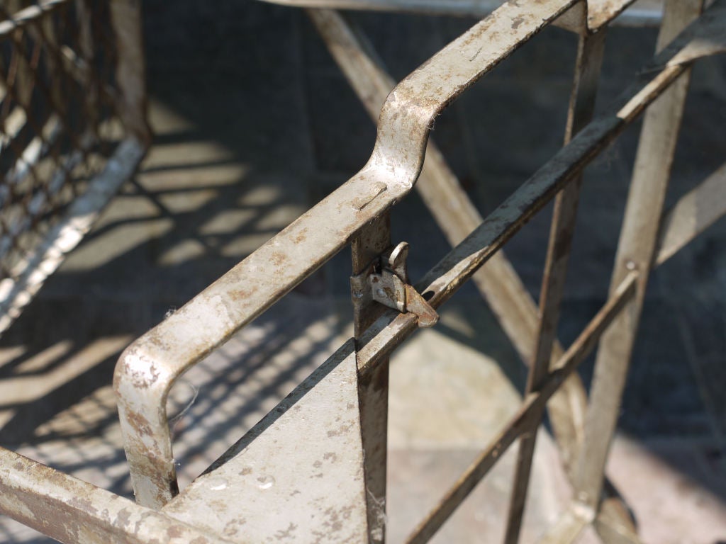 20th Century Streamline Machine Age Shopping Cart