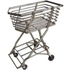 Streamline Machine Age Shopping Cart