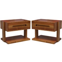 Pair of Giovanni Michelucci End Tables