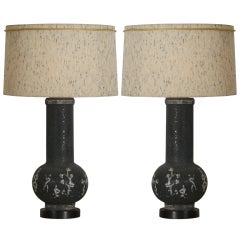 Pair of Tye of California Lamps